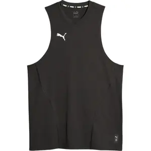 Puma, Hommes, T-shirt de sport, Hoops Team Drycell Slvs Top (M), Noir, M