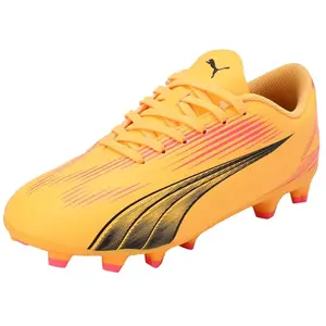 Puma Ultra Play Fg/ag Junior Voetbalschoenen Oranje EU 35 1/2 pas cher