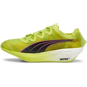 Chaussures de running Jaunes Femme Puma Fast Nitro pas cher