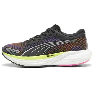Puma Deviate Nitro 2 Psychedelic Rush Hardloopschoenen Grijs EU 38 Vrouw pas cher
