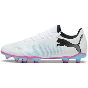 Puma Chaussures Football Lamelles Puma Future 7 Play Fg/Ag Blanc - 47 pas cher