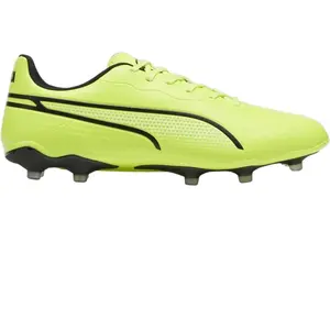 Puma, Hommes, Chaussures de football, King Match Fg/Ag (40.5), Vert pas cher