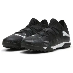 PUMA Chaussures de football Future 7 Match Tt pour homme, Puma noir Puma blanc., 42.5 EU pas cher