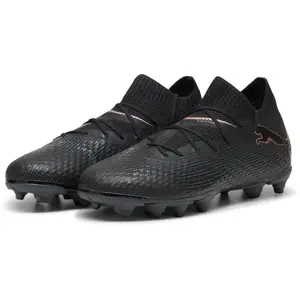 PUMA - future 7 pro fg/ag jr - Voetbal schoen fg jongens - Zwart pas cher