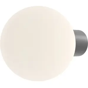 Maytoni - Buiten Wandlamp Bold Grijs Ø 20 cm