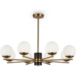 Maytoni - Hanglamp Marble Messing Ø 81 cm