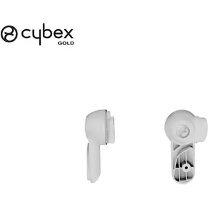 Cybex, Chaise haute : accessoires, CLICK&FOLD Adapter Set White white pas cher