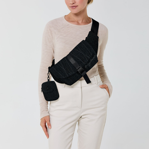 Cybex Sac banane Bouclé Smoky Black pas cher