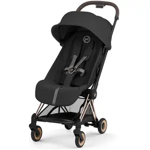 Cybex CO A Confort 2026 Poussette ultra-compacte et Châssis Rose Gold ...