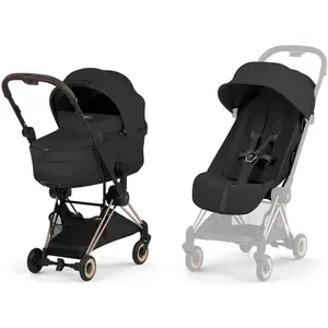 Cybex Duo CO A 2026 Poussette ultra-compacte avec nacelle pliable et C...