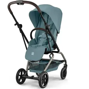Comparateur de prix : Cybex Poussette Compacte et Rotative Eezy S Twist+2 Châssis Taupe et S...