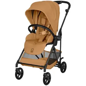 Poussette Citadine Ultra Légère Melio Carbon 2026 Cinnamon Yellow