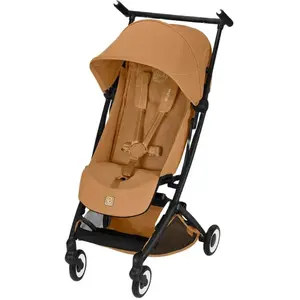 Poussette Ultra Compacte Libelle 2026 châssis Black Cinnamon Yellow