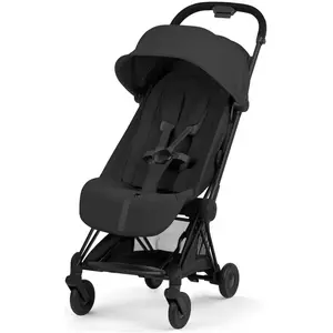 CO A Style 2026 Poussette ultra-compacte et Châssis Matt Black Sepia Black