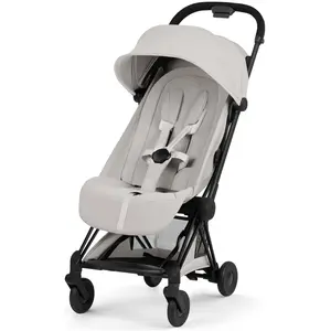 CO A Style 2026 Poussette ultra-compacte et Châssis Matt Black City Grey