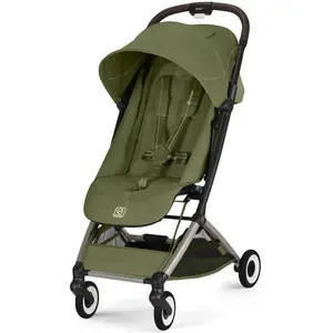 Poussette Ultra Compacte Orfeo 2026 châssis Taupe Moss Green