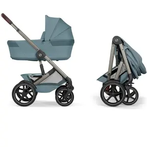 Cybex Talos Lux - kinderwagen - met opvouwbare reiswieg - Stormy Blue