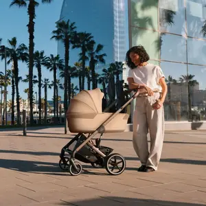 CYBEX - Poussette Duo Balios S Lux 4 + Nacelle Cot S Lux 4 Moon Black