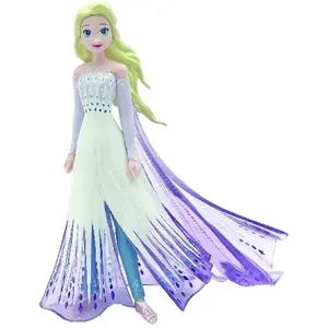 Bullyland Figurine Disney : Elsa Épilogue, la reine des Neiges 2 (Frozen 2) Coloris Unique pas cher