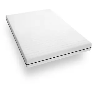 MISTER SANDMAN Matelas en mousse 100x200 - Mousse froide - Matériaux hygiéniques - 7 zones - 15 cm d'épaisseur - Fermeté réglable: ferme/ mi-ferme pas cher