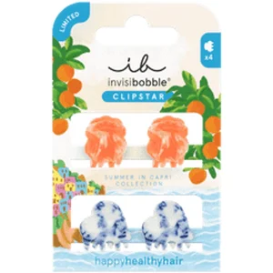 Invisibobble CLIPSTAR Summer in Capri Mediterranean Minis 4pc Haarspel...