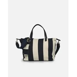 Sac à main - TAMARIS - LOU BOWLINGBAG - Cuir - Bleu - Zippée pas cher