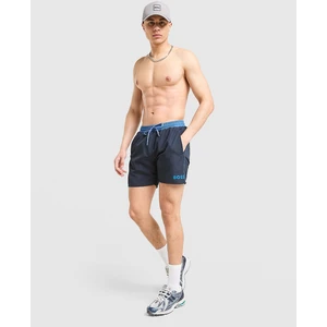 BOSS Starfish Swim Shorts - Bleu, Bleu XL pas cher