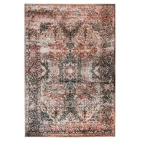 Tapis Tissé Vintage à Poils Plats Saphira Beige 80 x 150 cm pas cher
