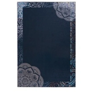 Tapis à Motifs Vintage Medley Bleu 130 x 190 cm pas cher
