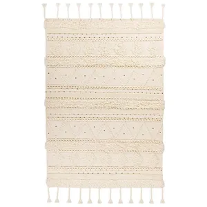 Tapis Bohème Fait à la Main Bohist III Crème 160 x 230 cm pas cher