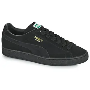 Basket Puma Femme Suede Classic Noir Synthétique pas cher