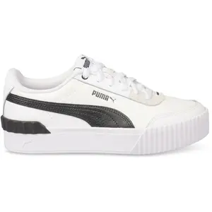 Baskets femme Puma Carina Lift - blanc/noir/noir pas cher