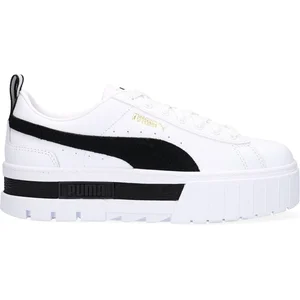 Comparateur de prix : Puma Mayze Lth Wn Lage sneakers - Leren Sneaker - Dames - Wit - Maat 38