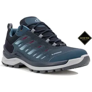 Lowa FERROX GTX LO Ws Dames Blauw Wandelschoen pas cher