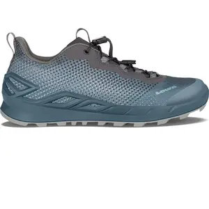LOWA - merger gtx lo ws lightblue/pet - Wandelschoen low dames - Blauw-Multicolour pas cher