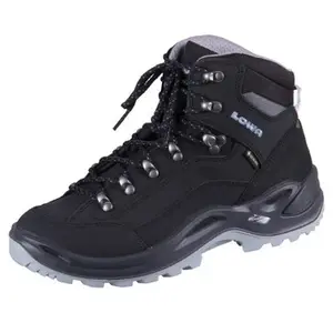 Lowa RENEGADE GTX MID Ws Zwart IJsblauw Damestrekkingschoenen pas cher