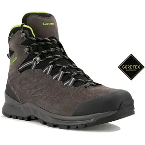 Lowa EXPLORER II GTX MID Antraciet Lime Heren Trekkingschoenen pas cher