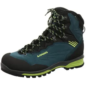 Lowa CADIN II GTX MID staalblauw lime heren wandelschoenen pas cher