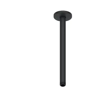 Comparateur de prix : Bras de douche plafond DURAVIT Universal 30 cm noir mat