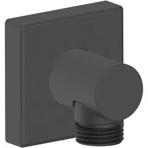 Duravit Accessoires Coude de raccordement de douche, noir mat UV063001... pas cher