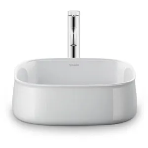 Duravit, Lavabo, Vasque à poser Zencha sans vidage et bloc robinetteri... pas cher