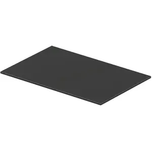 Duravit, Meubles de salle de bains : accessoires, Glaseinleger DURASQUARE 470x310mm flannel grey pas cher