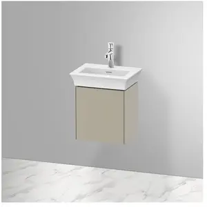 Duravit, Meuble sous-lavabo, White Tulip, meuble sous-lavabo suspendu, largeur 384 x profondeur 298mm, avec 1x butée de (38.40 x 29.80 x 41 cm)