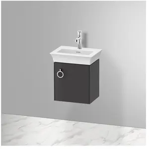 Duravit, Console de lavabo, White Tulip, meuble sous vasque suspendu, largeur 384 x profondeur 298mm, avec 1x arrêt de