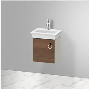 Duravit, Meuble sous-lavabo, White Tulip, meuble sous vasque suspendu, largeur 384 x profondeur 298mm, avec 1x arrêt de (38.40 x 29.80 x 41 cm) pas cher