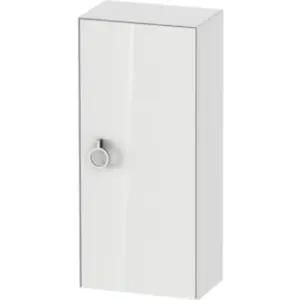 Duravit, Armoire de salle de bain, White Tulip armoire mi-hauteur, largeur 400 x profondeur 240mm, 1 arrêt de porte à droite (40 x 24 x 88 cm)