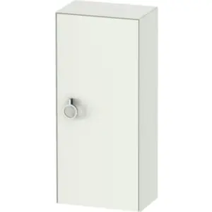 Duravit, Armoire de salle de bain, White Tulip armoire mi-hauteur, largeur 400 x profondeur 240mm, 1 arrêt de porte à droite (40 x 24 x 88 cm)