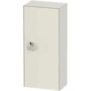Duravit, Armoire de salle de bain, White Tulip armoire mi-hauteur, largeur 400 x profondeur 240mm, 1 arrêt de porte à droite (40 x 24 x 88 cm)