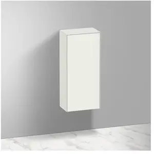 Duravit, Armoire de salle de bain, White Tulip armoire mi-hauteur, largeur 400 x profondeur 240mm, 1 arrêt de porte ouverture (40 x 24 x 88 cm) pas cher