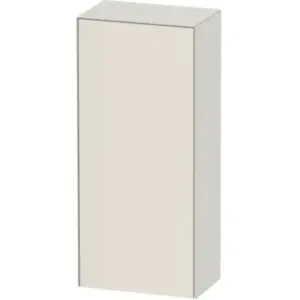 Duravit, Armoire de salle de bain, White Tulip armoire mi-hauteur, largeur 400 x profondeur 240mm, 1 arrêt de porte ouverture (40 x 24 x 88 cm)